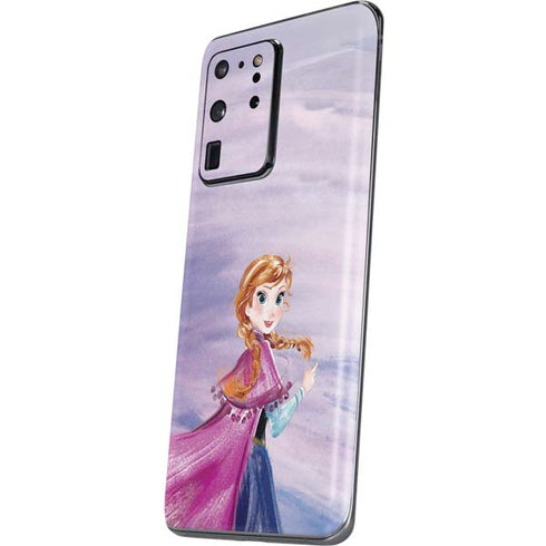 Disney Frozen Anna Sketch Art Galaxy S20 Ultra 5G Skin